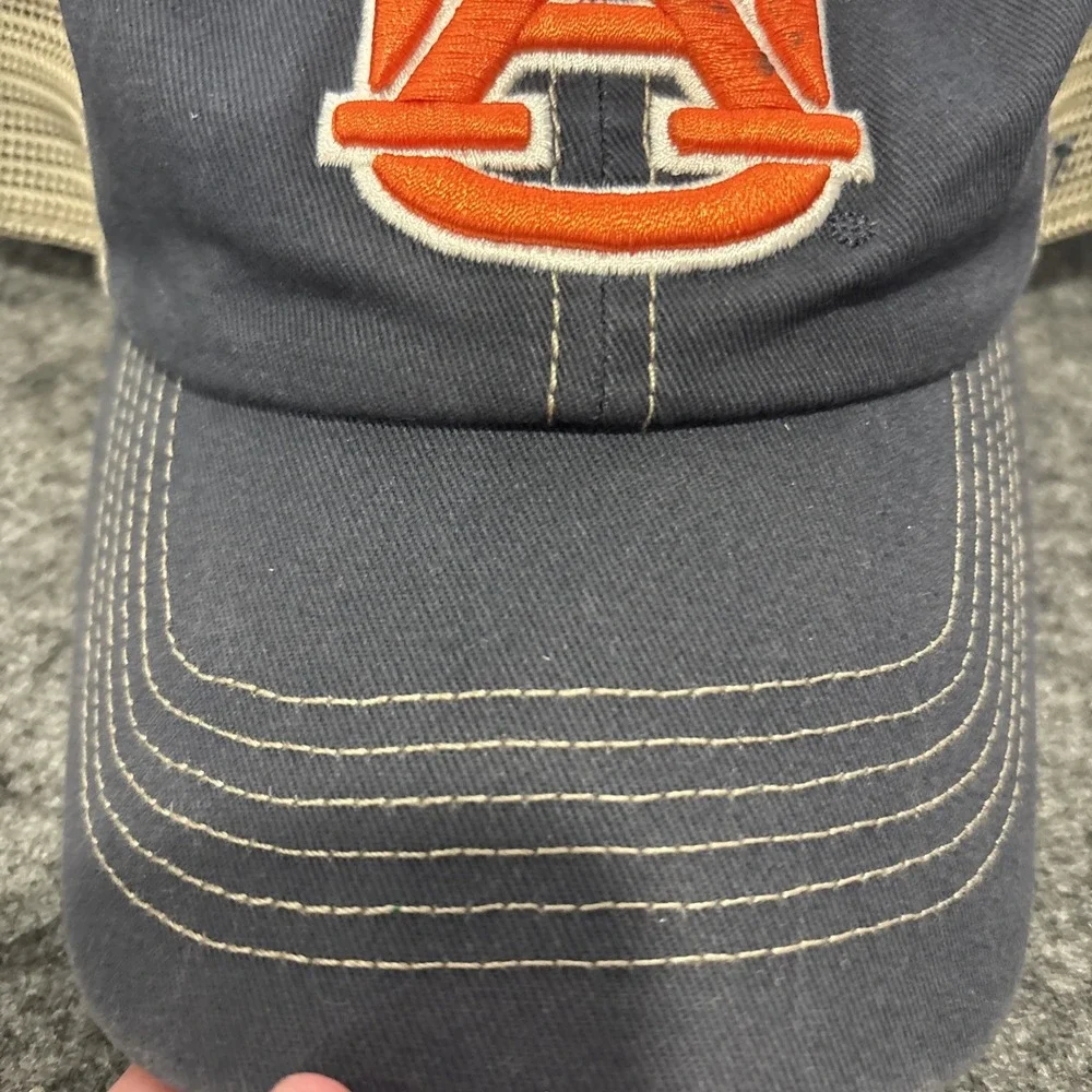 University Of Auburn, Trucker Cap With Embroidered Logo, Brand 47,